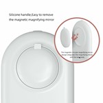 Led Arched Folding Travel Mirror