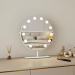 Round Hollywood Vanity Mirror