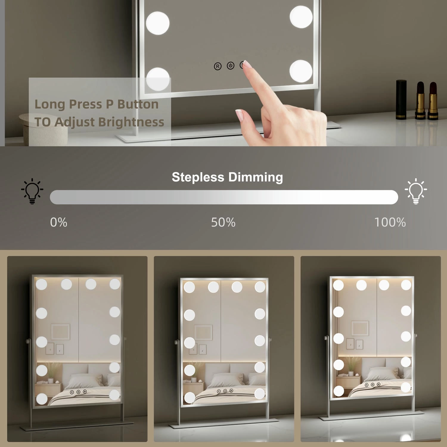 Gespiegelde Hollywood-spiegel