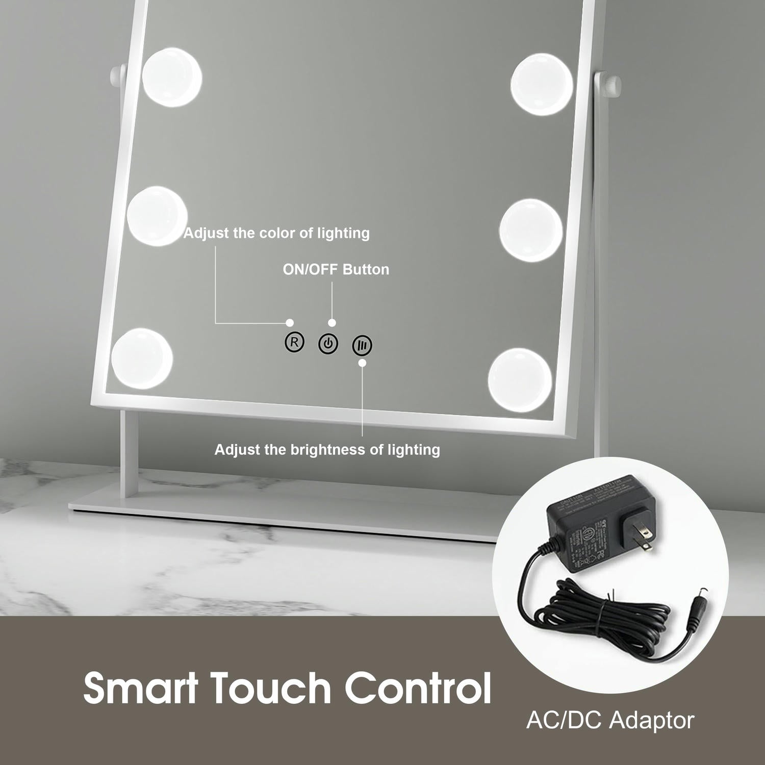 Hollywood Vanity Mirror With Lights