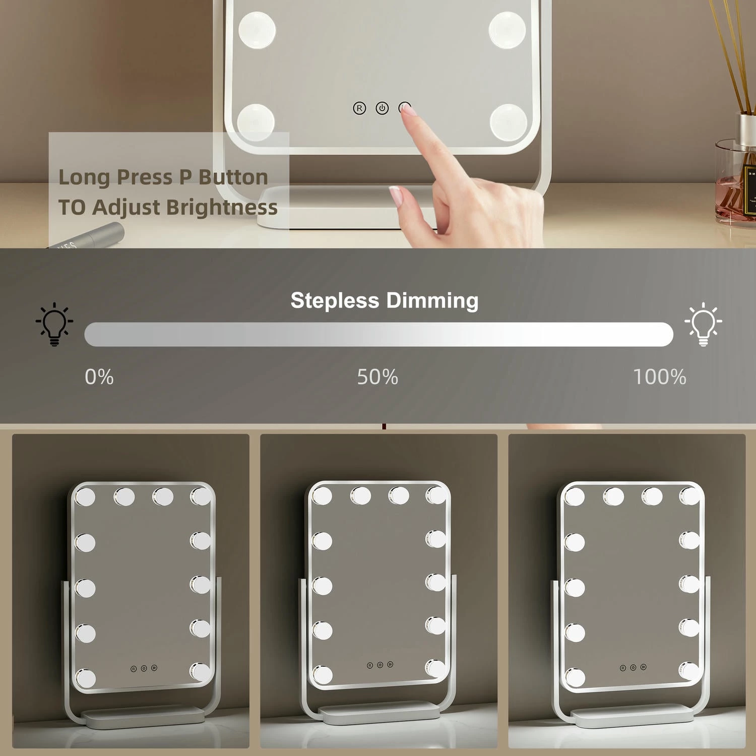 Gespiegelde Hollywood-spiegel