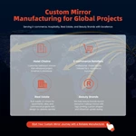 Ronde Hollywood kaptafelspiegel