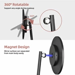 Ronde LED-kaptafelspiegel