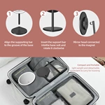 Ronde LED-kaptafelspiegel