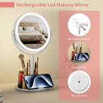Led Vanity Mirror With Storage