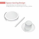 Led-kaptafelspiegel met opbergruimte