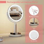 Round Led Vanity Mirror