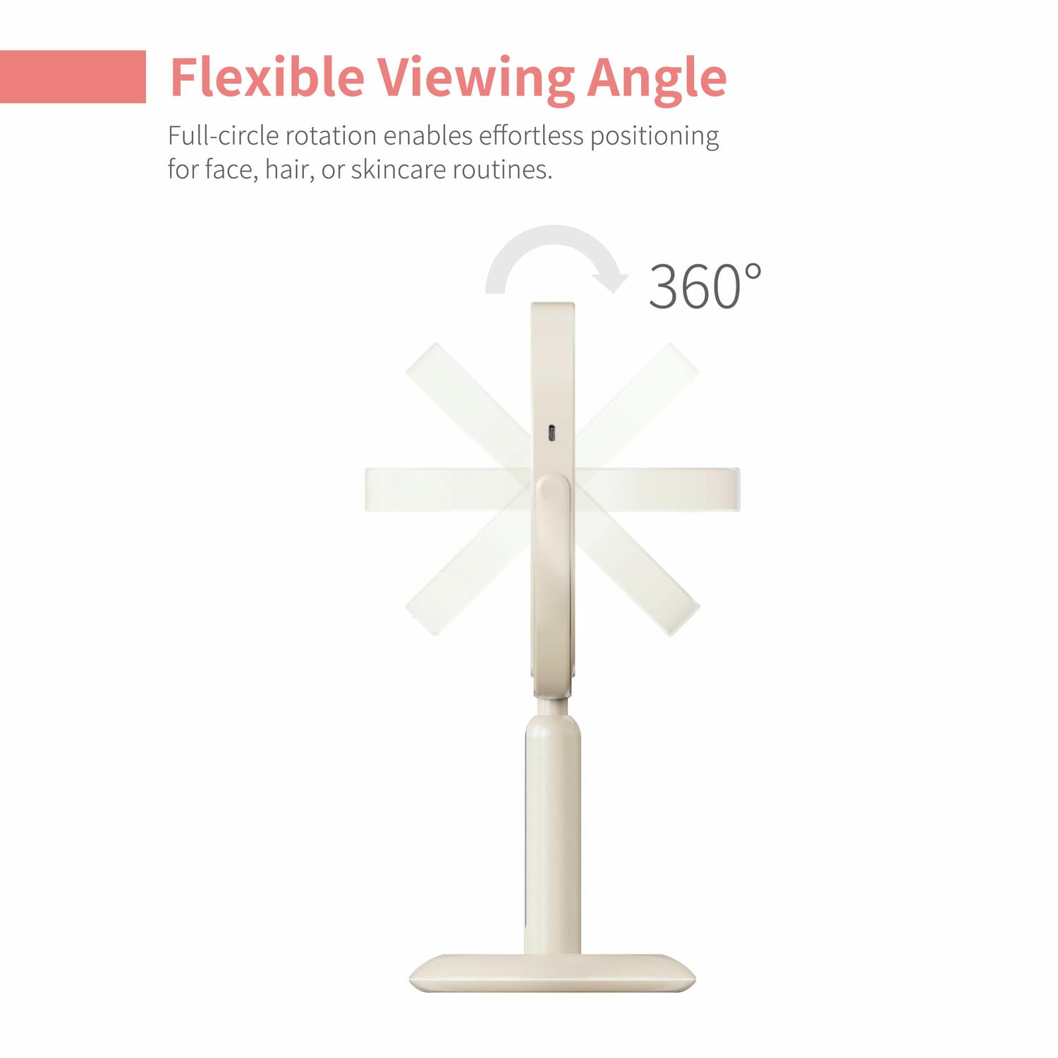 Round Led Vanity Mirror