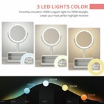 Led Vanity Mirror With Storage