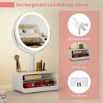 Led Vanity Mirror With Storage