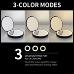 Miroir solaire compact à LED