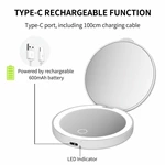 LED Solar Compact Mirror