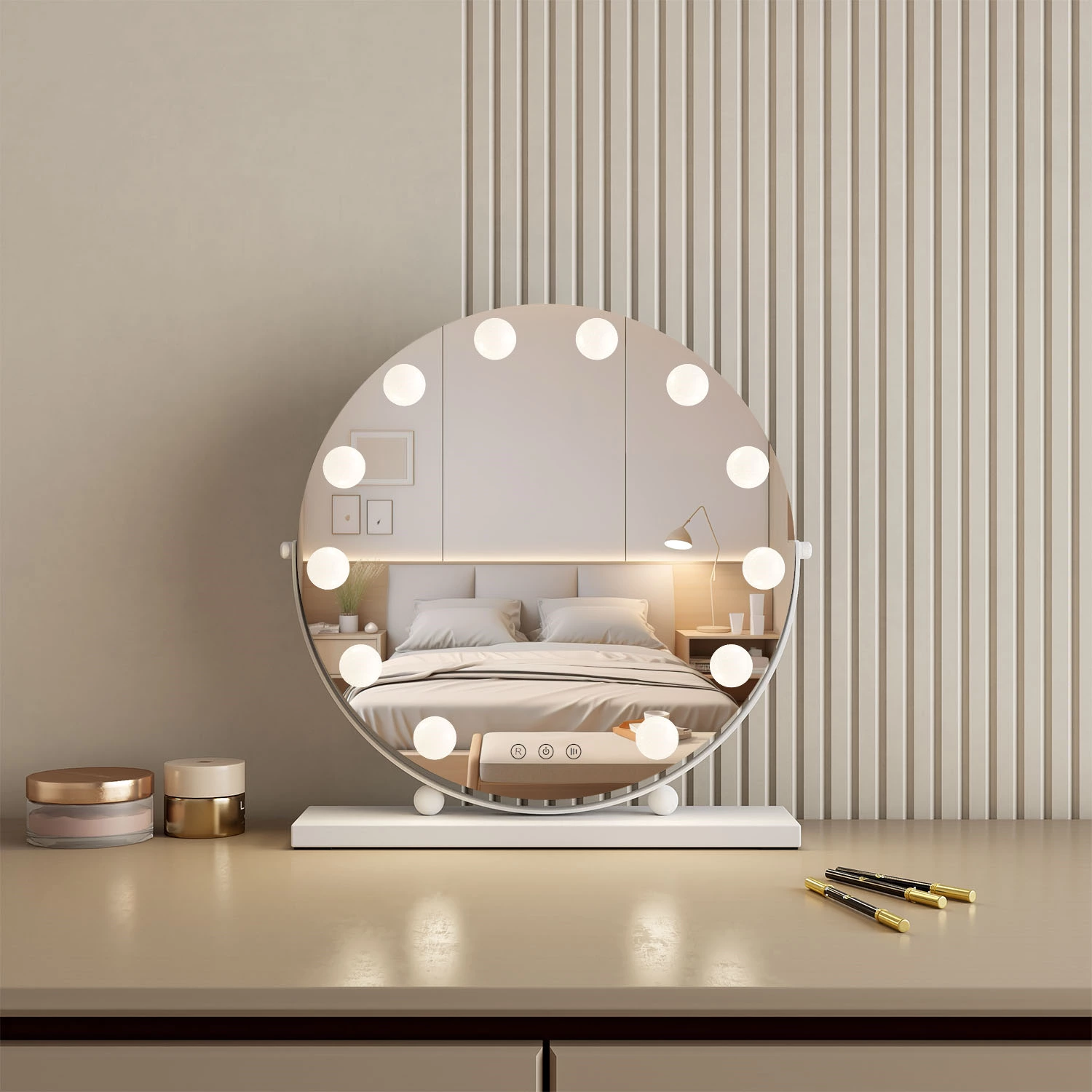 Miroir de courtoisie hollywoodien