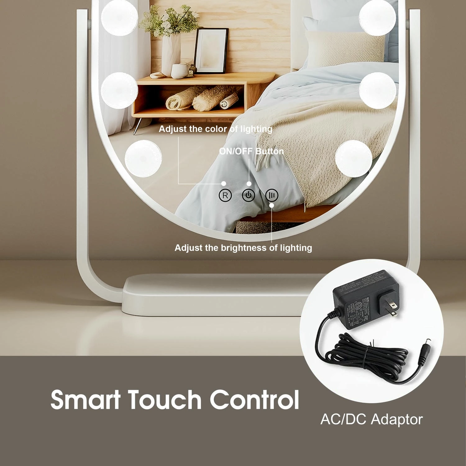 Hollywood Vanity With Mirror