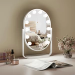 Miroir de coiffeuse ovale Hollywood