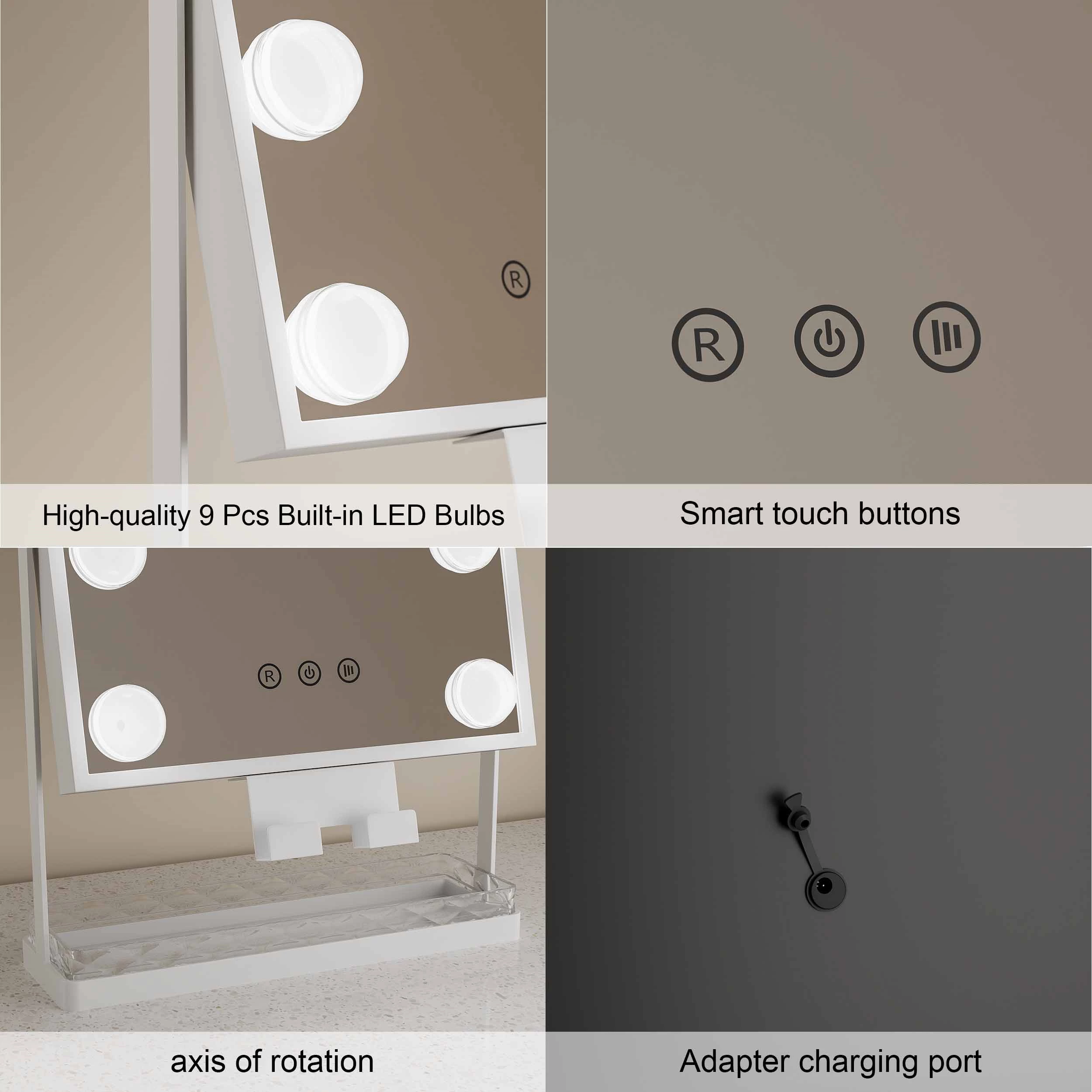 Hollywood Mirror With Storage