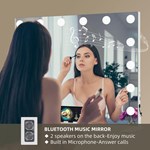 Hollywood Mirror With Bluetooth