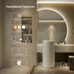 LED Halve Maan Badkamerspiegel