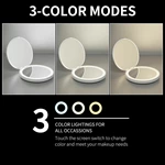Miroir compact à LED