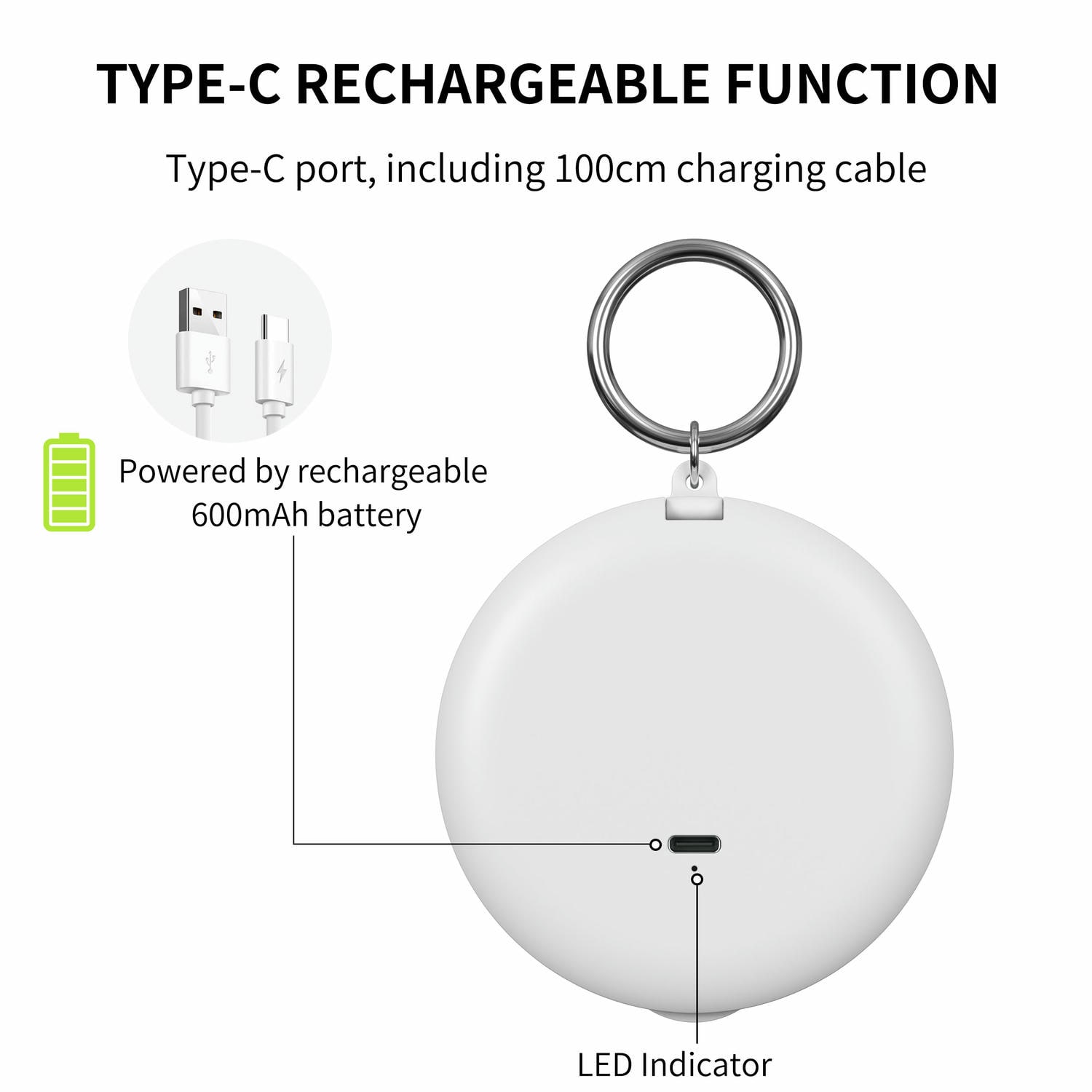 LED Compact Mirror