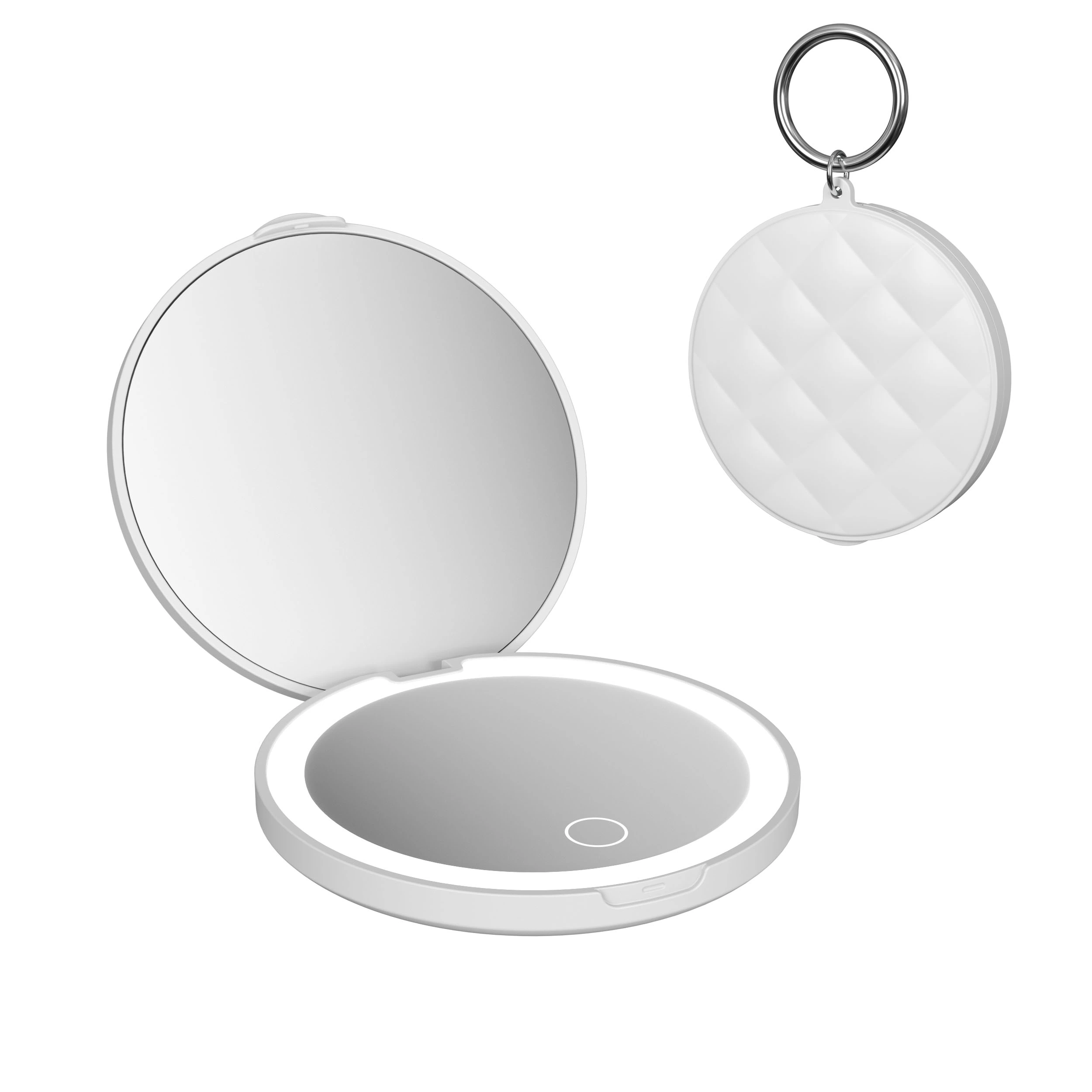 Miroir compact à LED