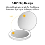 Miroir compact à LED
