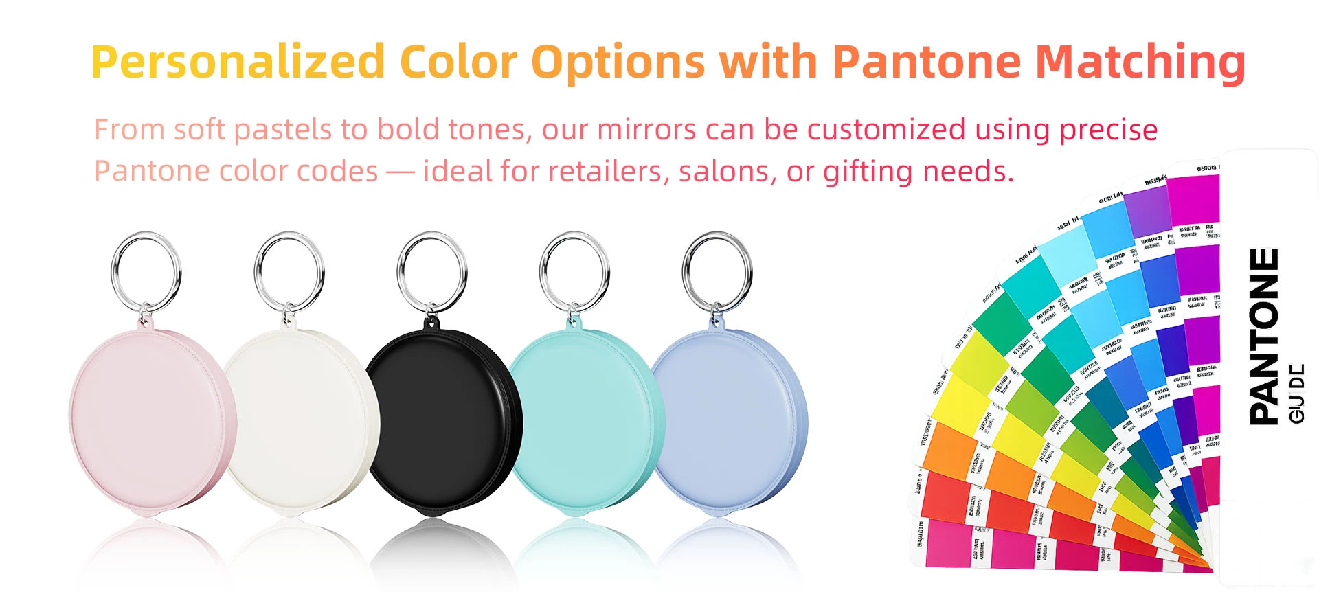Mini miroir compact