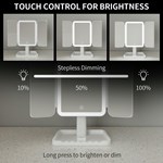 Led Trifold Vanity Mirror