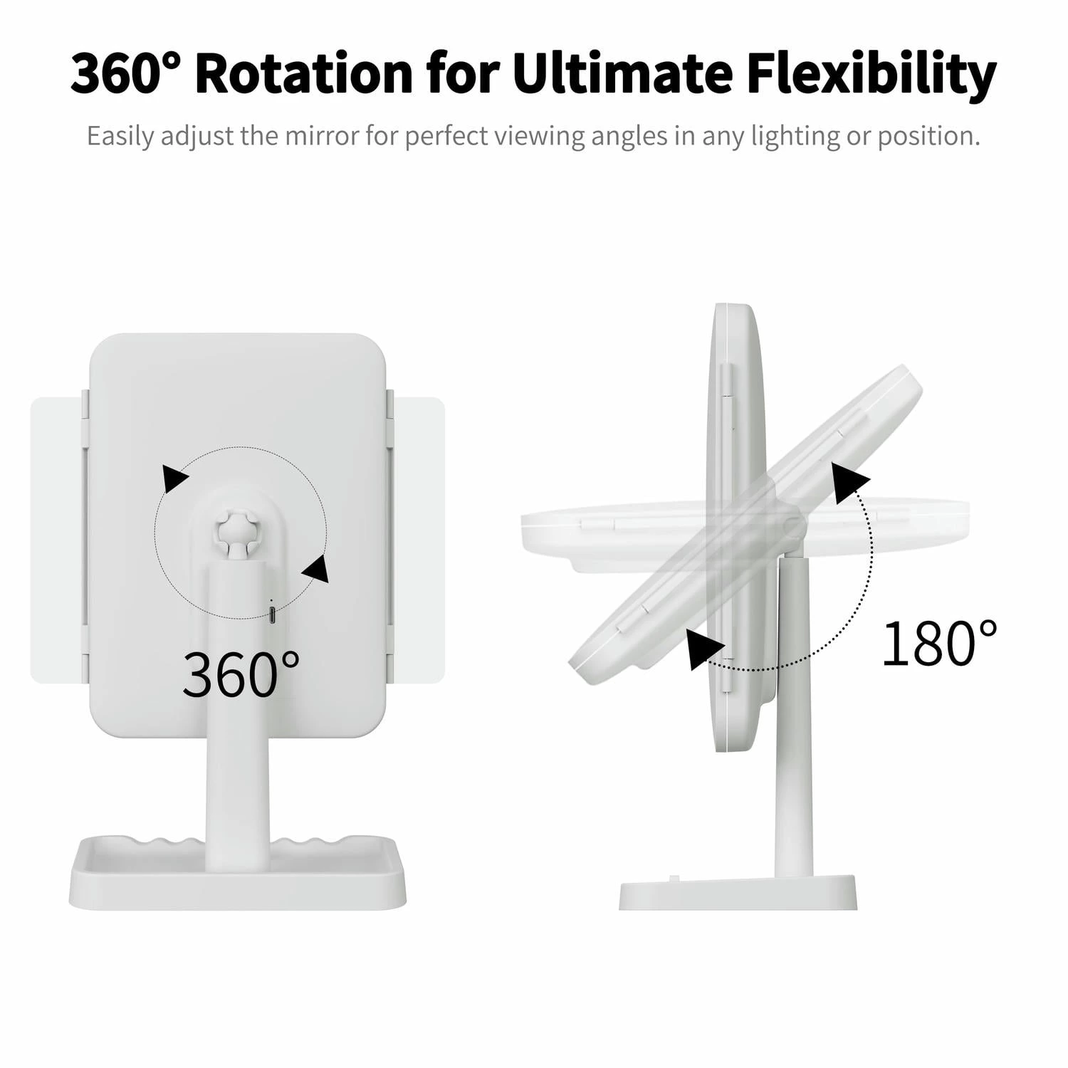 3-weg kaptafelspiegel