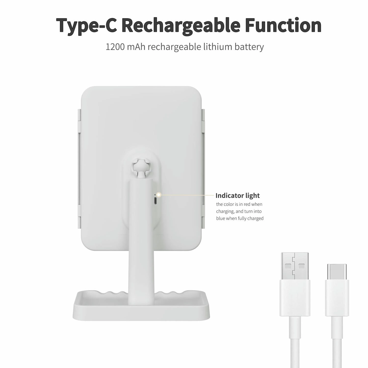 3-weg kaptafelspiegel