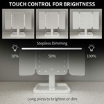 Led Trifold Vanity Mirror