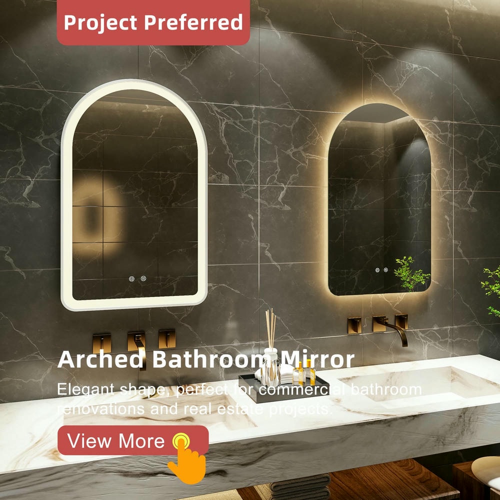 Arched Bathroom Mirror