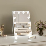 Miroir de coiffeuse Hollywood Bulbs