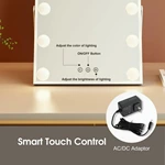 Hollywood Bulbs kaptafelspiegel