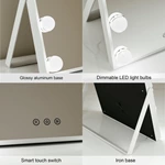 Hollywood Bulbs kaptafelspiegel