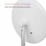 Miroir de courtoisie pliable de voyage avec LED