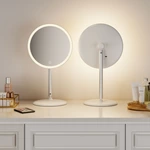 Miroir de courtoisie pliable de voyage avec LED