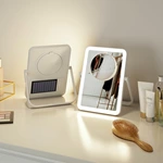 Miroir de courtoisie à LED solaire