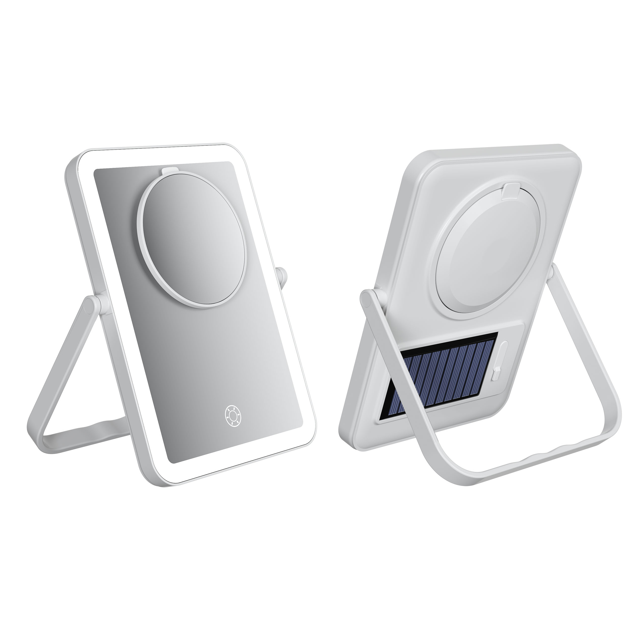 Solar LED Vanity Mirror