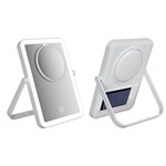 Solar LED Vanity Mirror