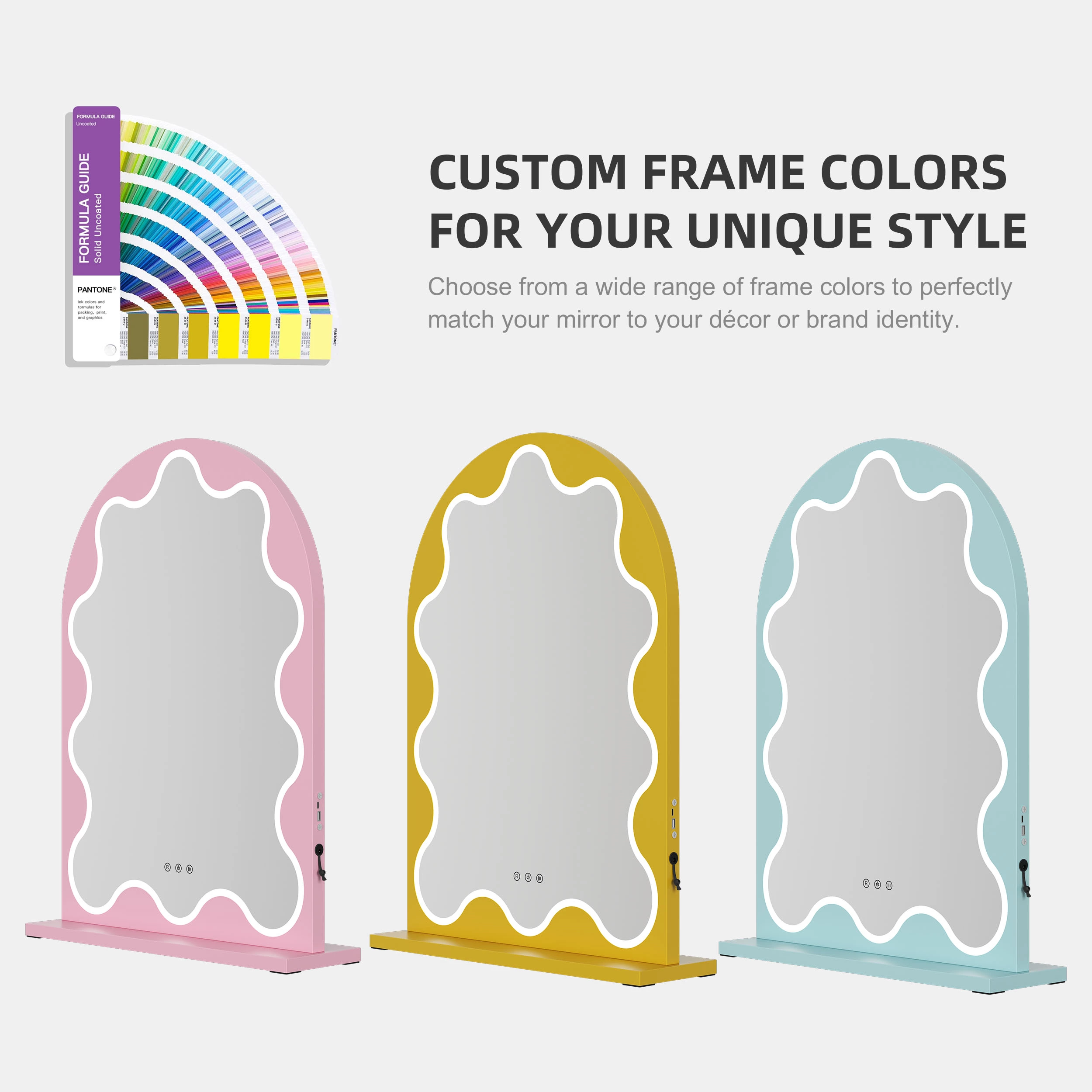 Pink Arch Mirror