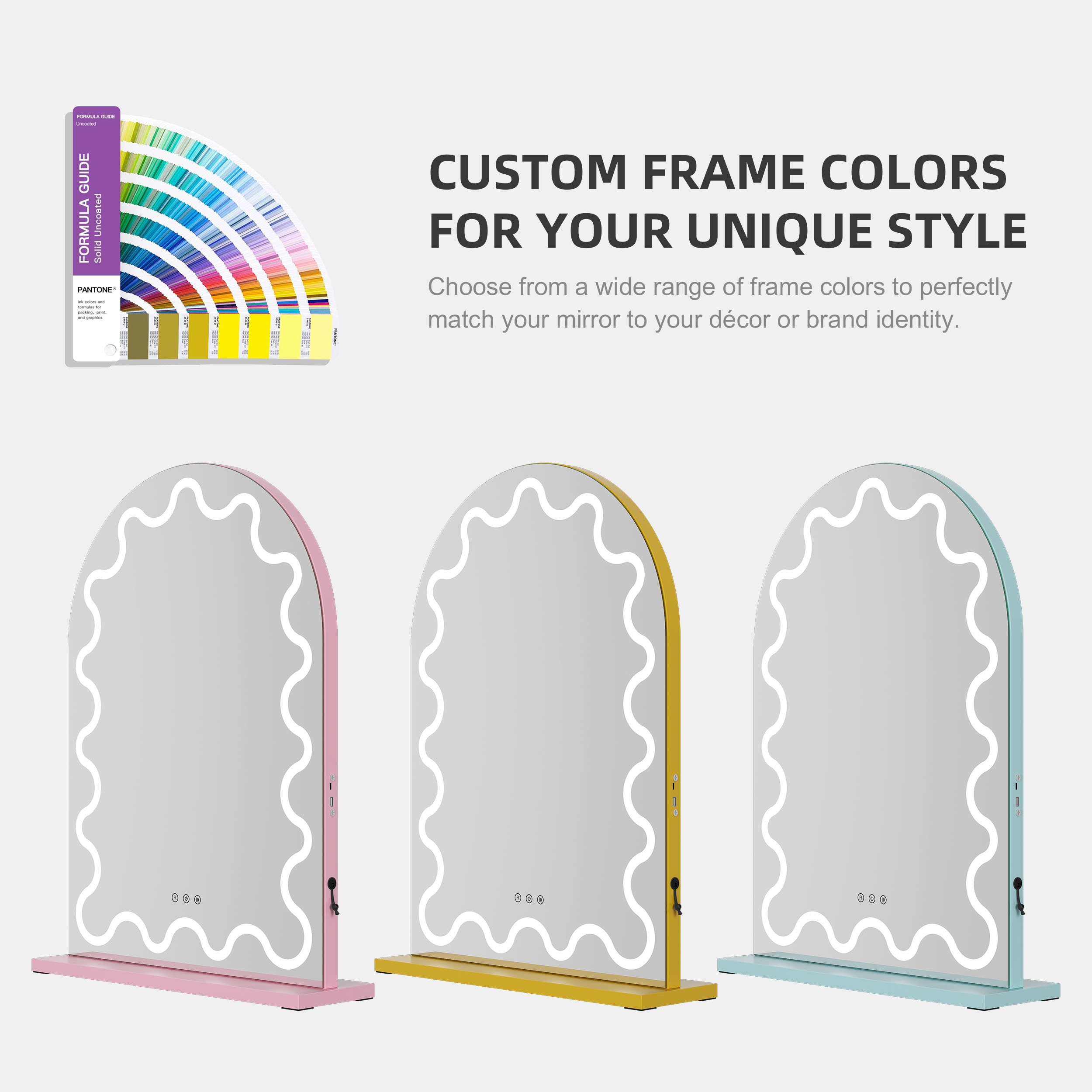 Arched LED Vanity Mirror