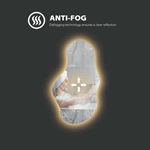 Miroir de salle de bain LED irrégulier