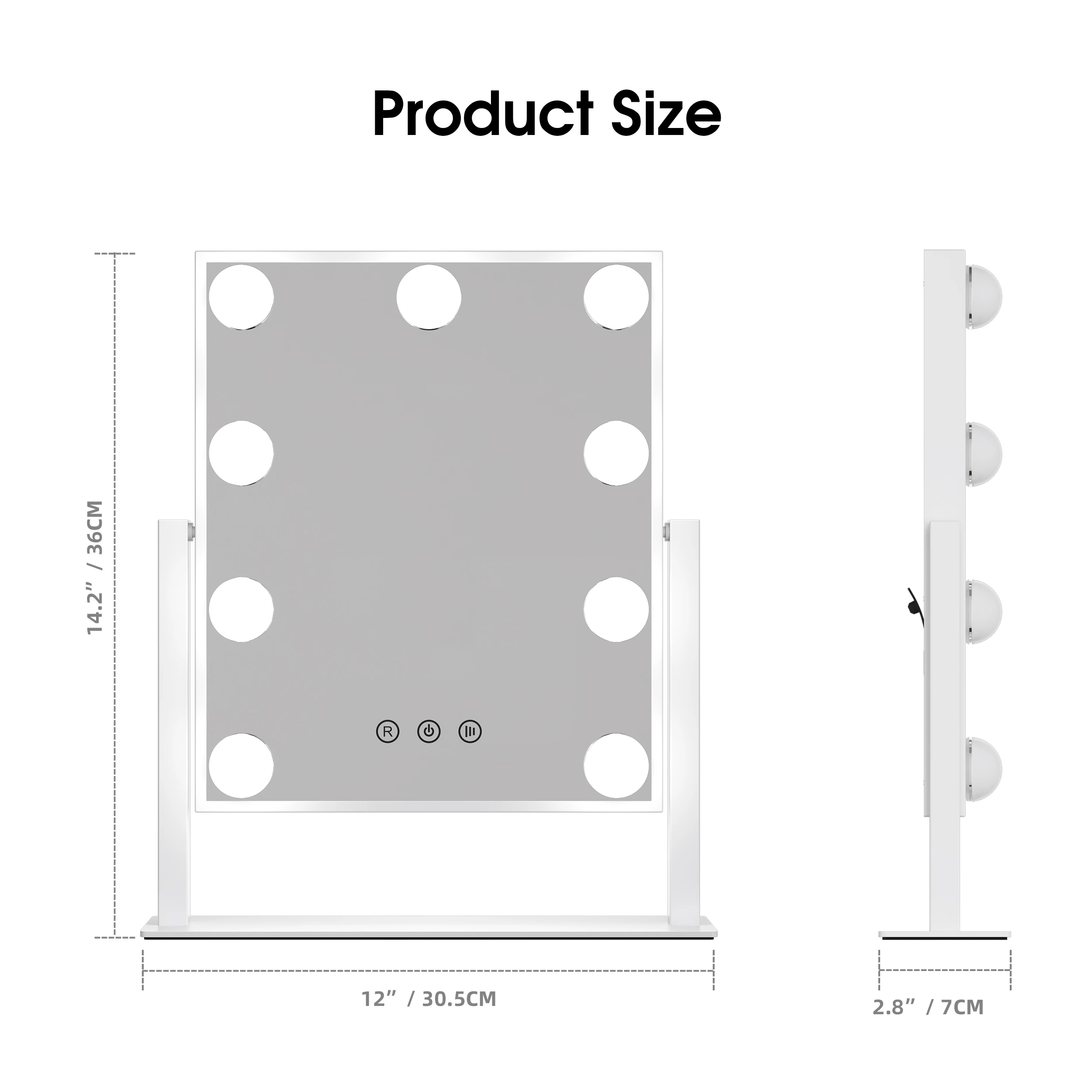 Hollywood Vanity Mirror