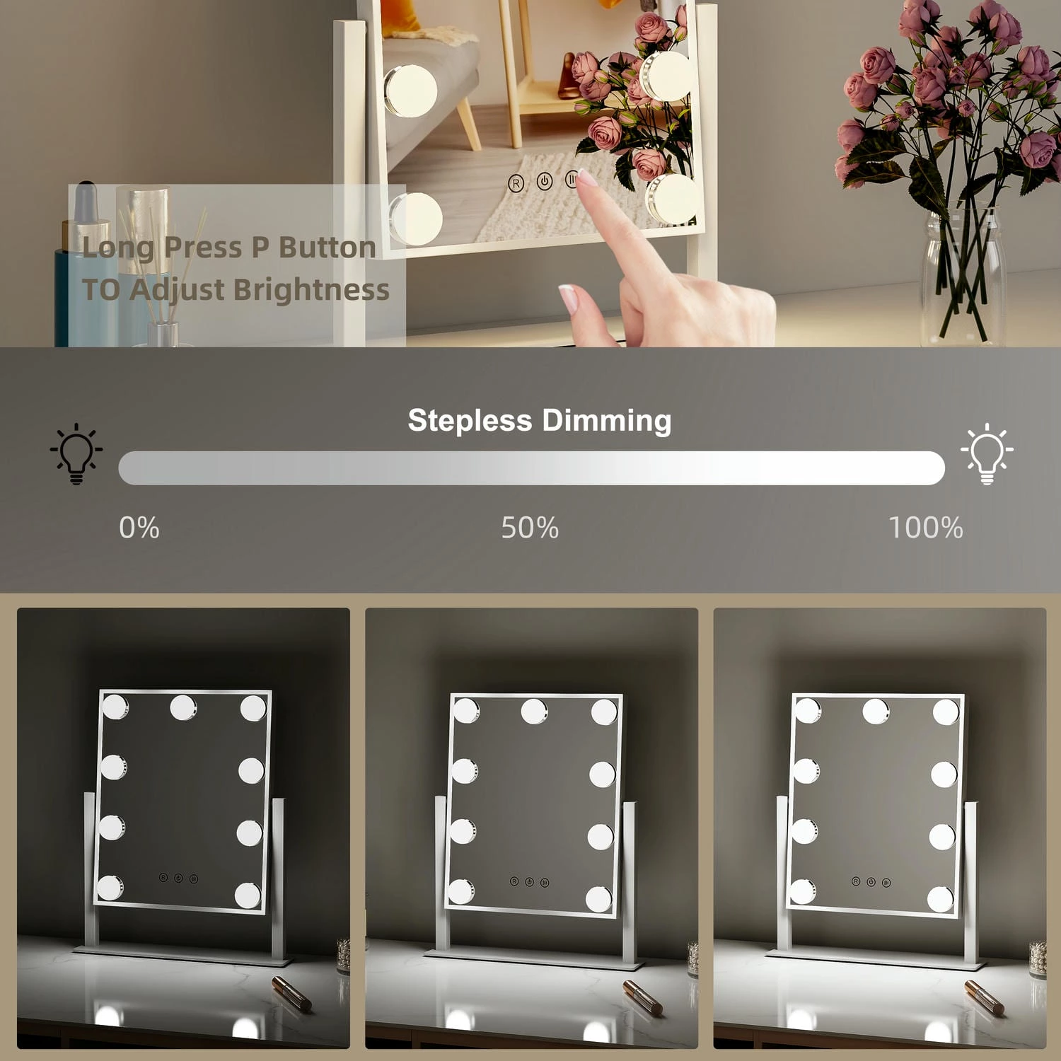 Hollywood Vanity Mirror