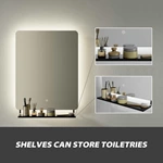 Bathroom Mirror With Shelf