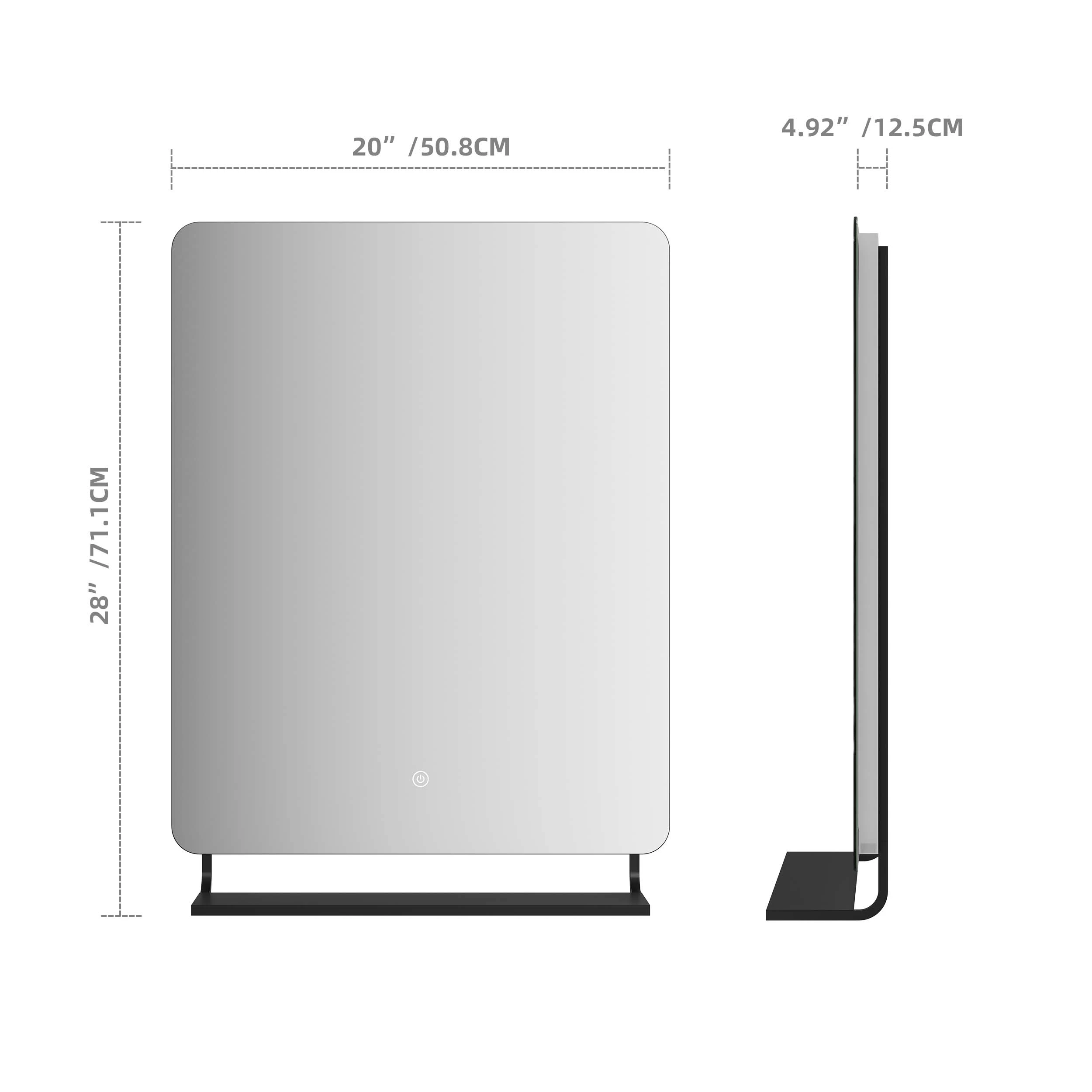 Bathroom Mirror With Shelf