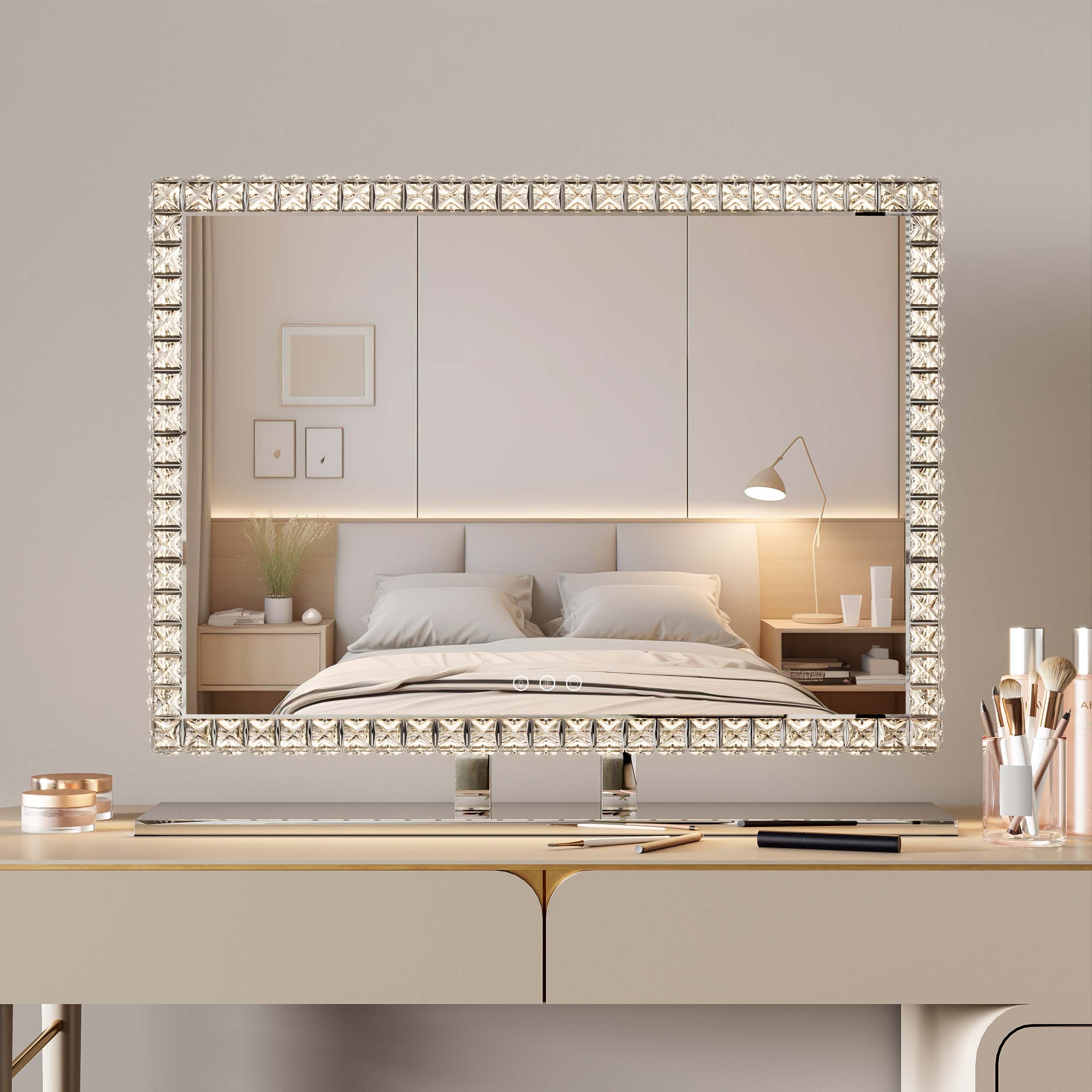Crystal Vanity Mirror