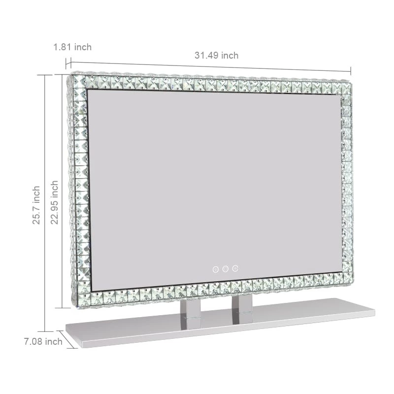 Crystal Vanity Mirror