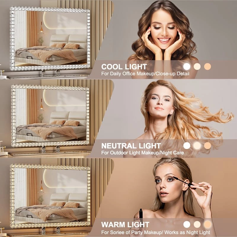 Crystal Vanity Mirror